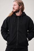 RELAXED ESSENTIAL SOFT BLEND ZIP HOODIE