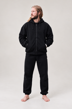 RELAXED ESSENTIAL SOFT BLEND ZIP HOODIE